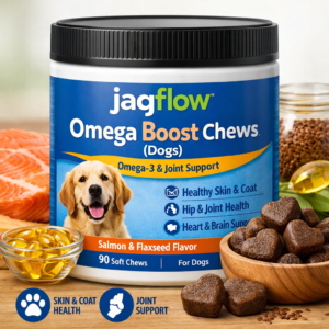 jaqflow Omega Boost Chews (Dogs)