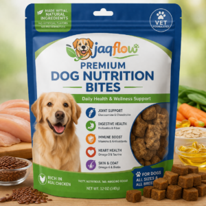jaqflow Premium Dog Nutrition Bites